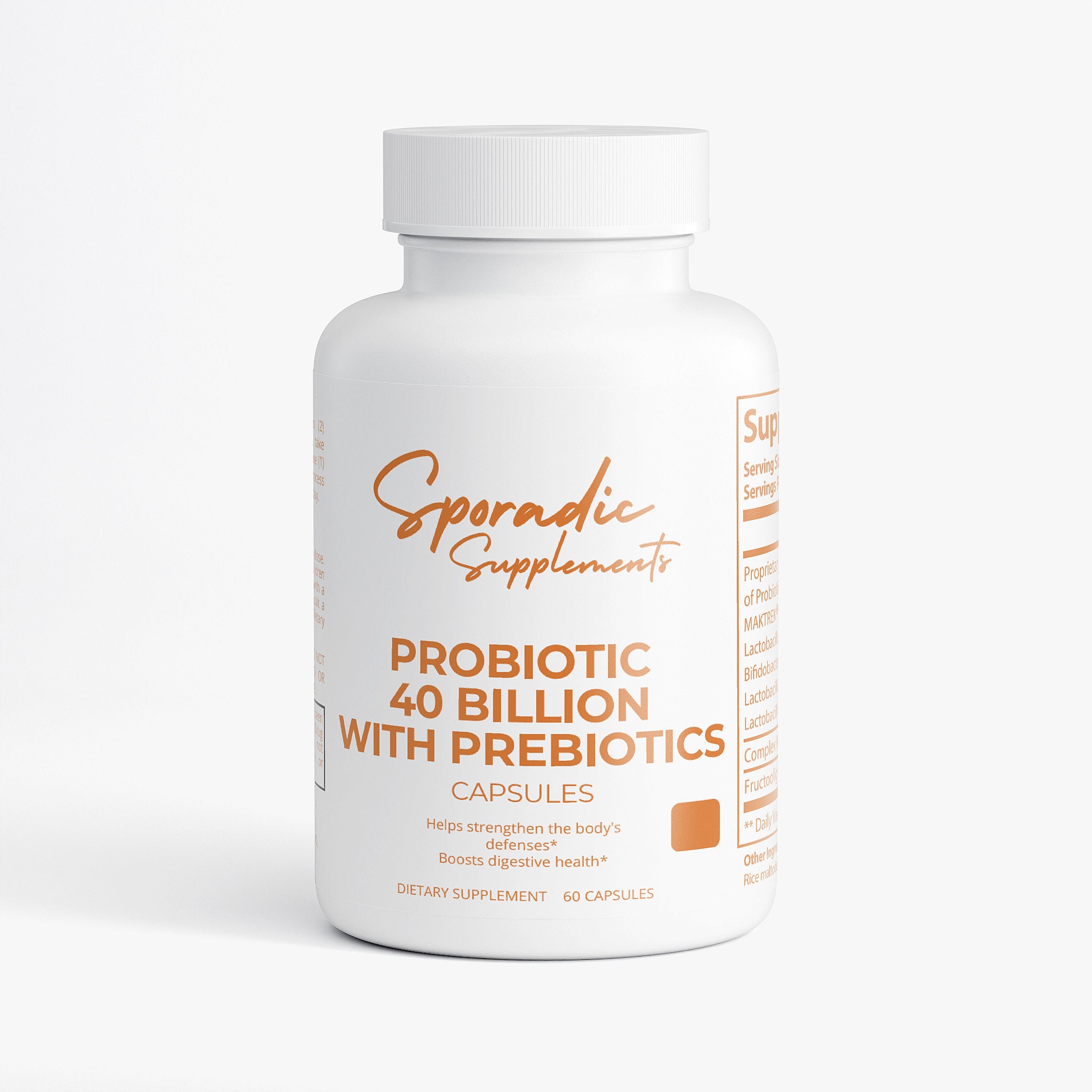 Probiotic 40 Billion with Prebiotics