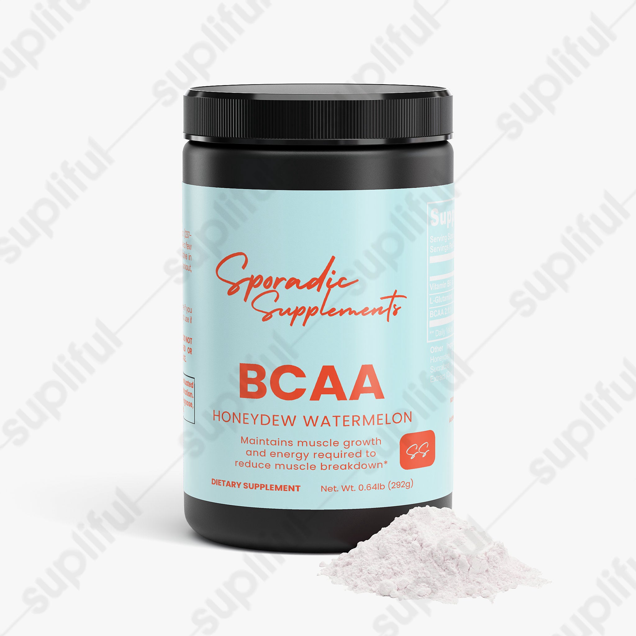 BCAA Post Workout Powder (Honeydew/Watermelon)